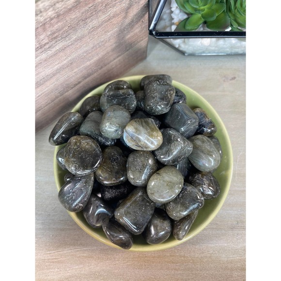 Labradorite Tumbled Stone Crystal Intuitively Chosen Large - Picture 3 of 7